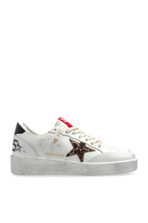 スニーカー Golden  GWF00804 F007323 10889 Sneakers ball star 2 in Ball Star with leopard pony skin star and black laminated